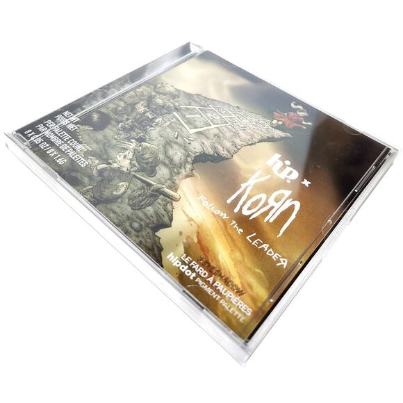 Hipdot Korn Follow The Leader Eyeshadow Face Palette Matte Shimmer Glitter NIB - Picture 5 of 16